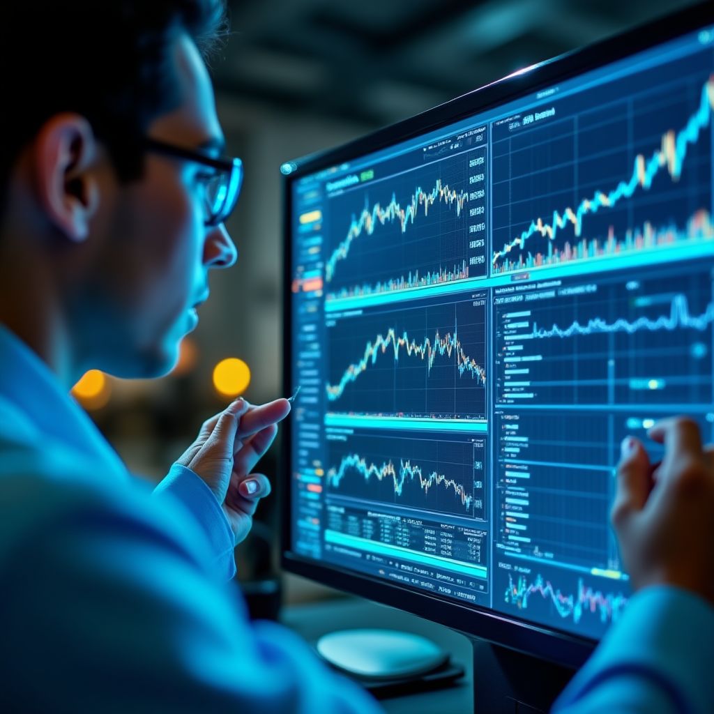 Análisis de mercado petrolero en laboratorio digital